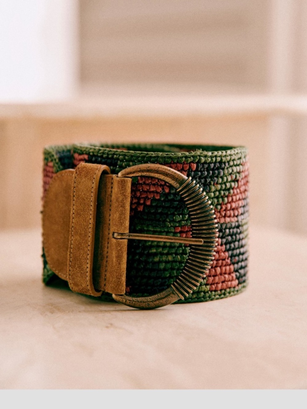 Sezane - CARLIE BELT - New - size 90